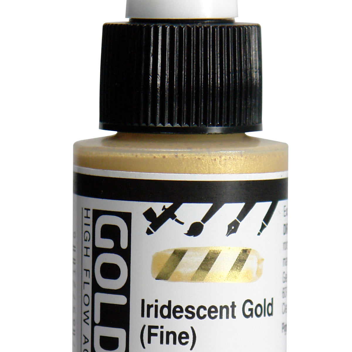 High Flow Acrylic Paint Iridescent Gold Fine Arts & Crafts JB-26959_4d7560dd-da83-49ad-9ecb-ddc653428429