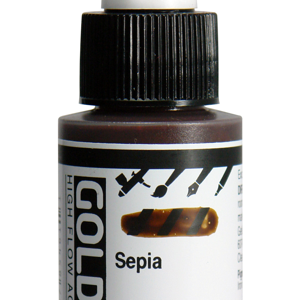 High Flow Acrylic Paint Sepia 1Oz Arts & Crafts JB-26966_10e4ed3f-dd0f-4c07-a468-123b5b69103f