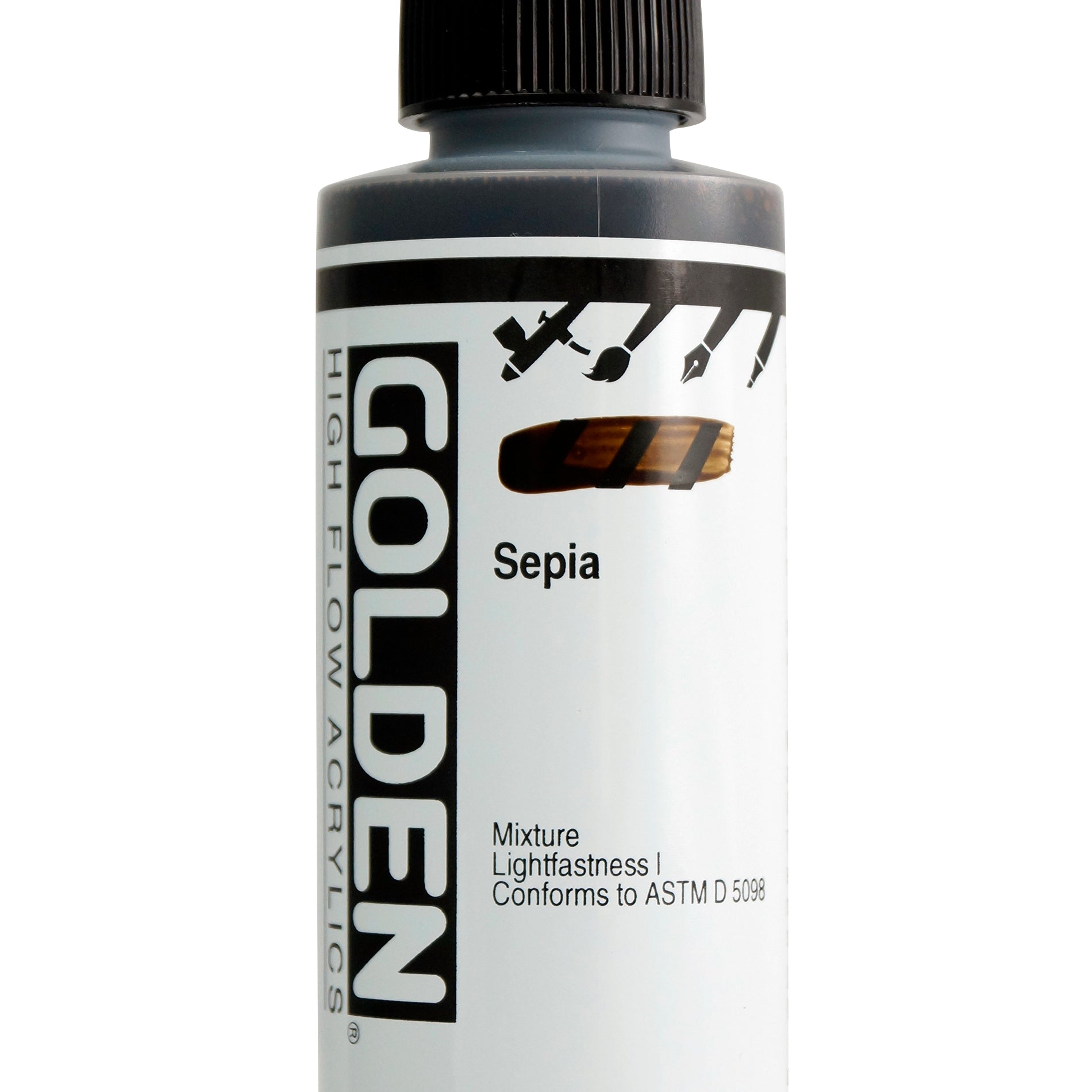 High Flow Acrylic Paint Sepia 4Oz Arts & Crafts JB-26970_a78a8f48-16ae-474a-813d-8b8ae6c925c2