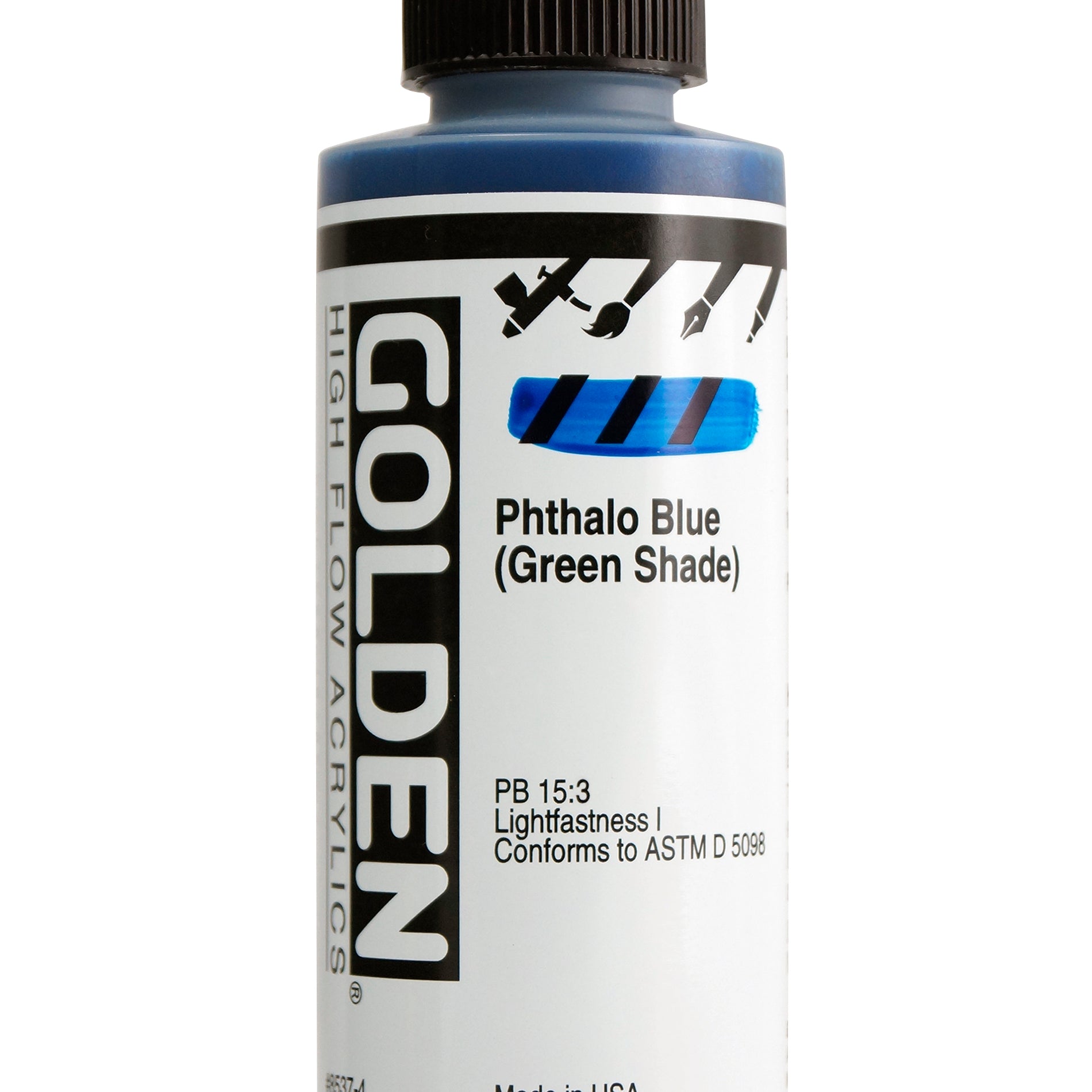 High Flow Acrylic Paint Phthalo Blue (Gs) Arts & Crafts JB-26971_a6b7bd5f-9500-4ad0-8ee9-72024580d4cd