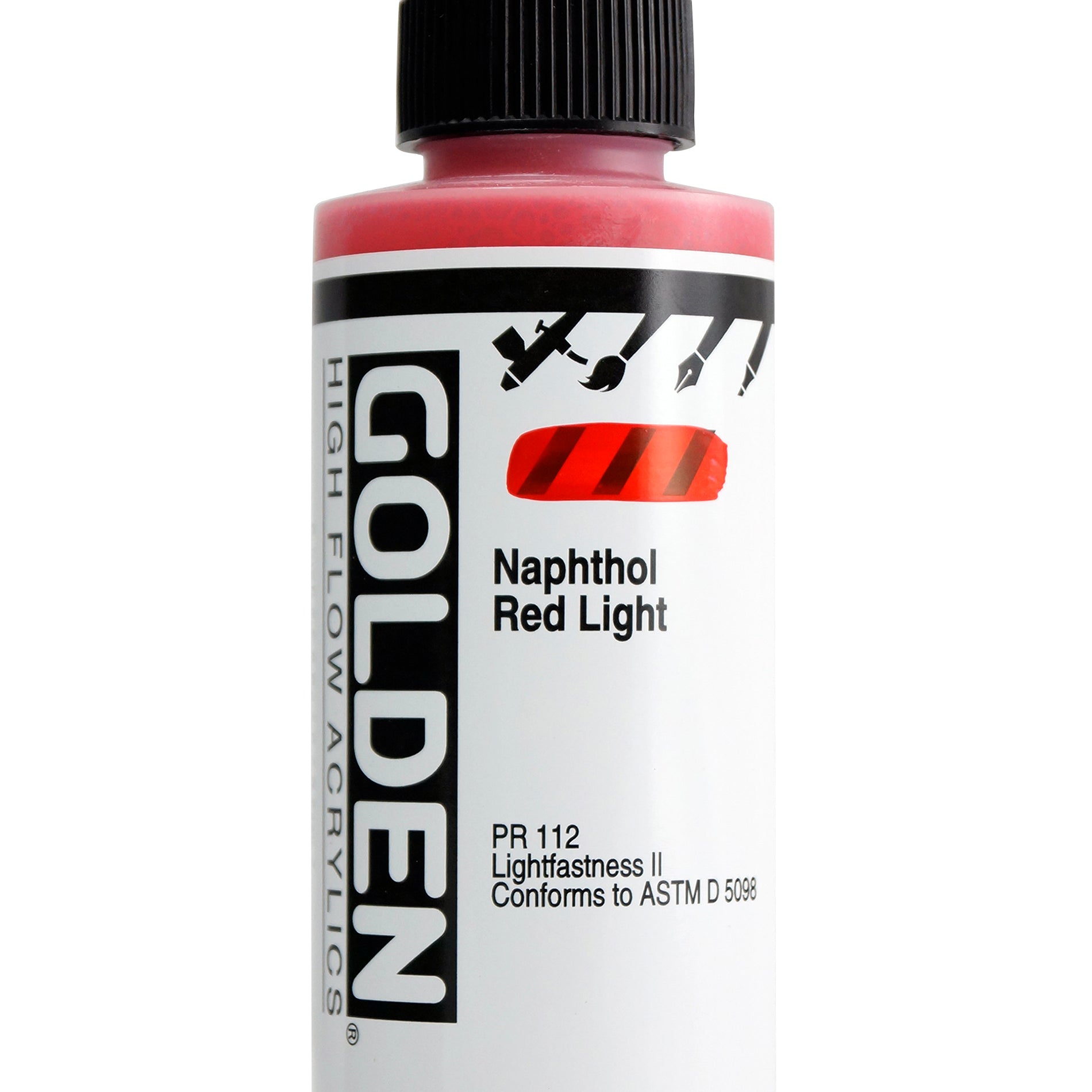High Flow Acrylic Paint Naphthol Red Lt Arts & Crafts JB-26976_a91b0453-25d6-4201-a036-5ae14a01e24a