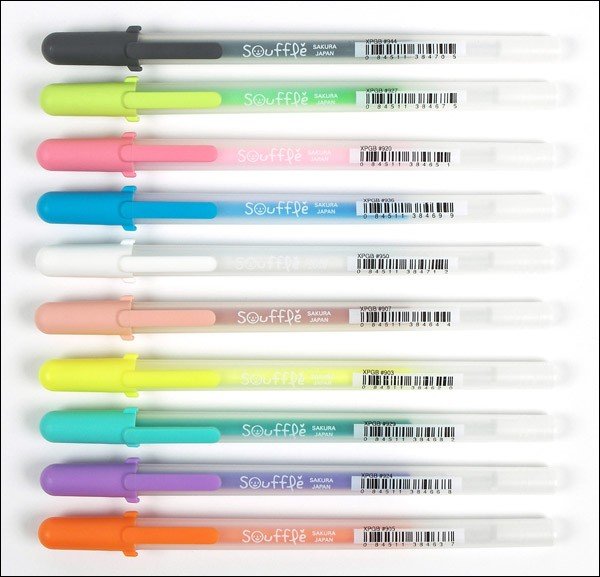Gellyroll Souffle 10Pk Pens Arts & Crafts JB-28577