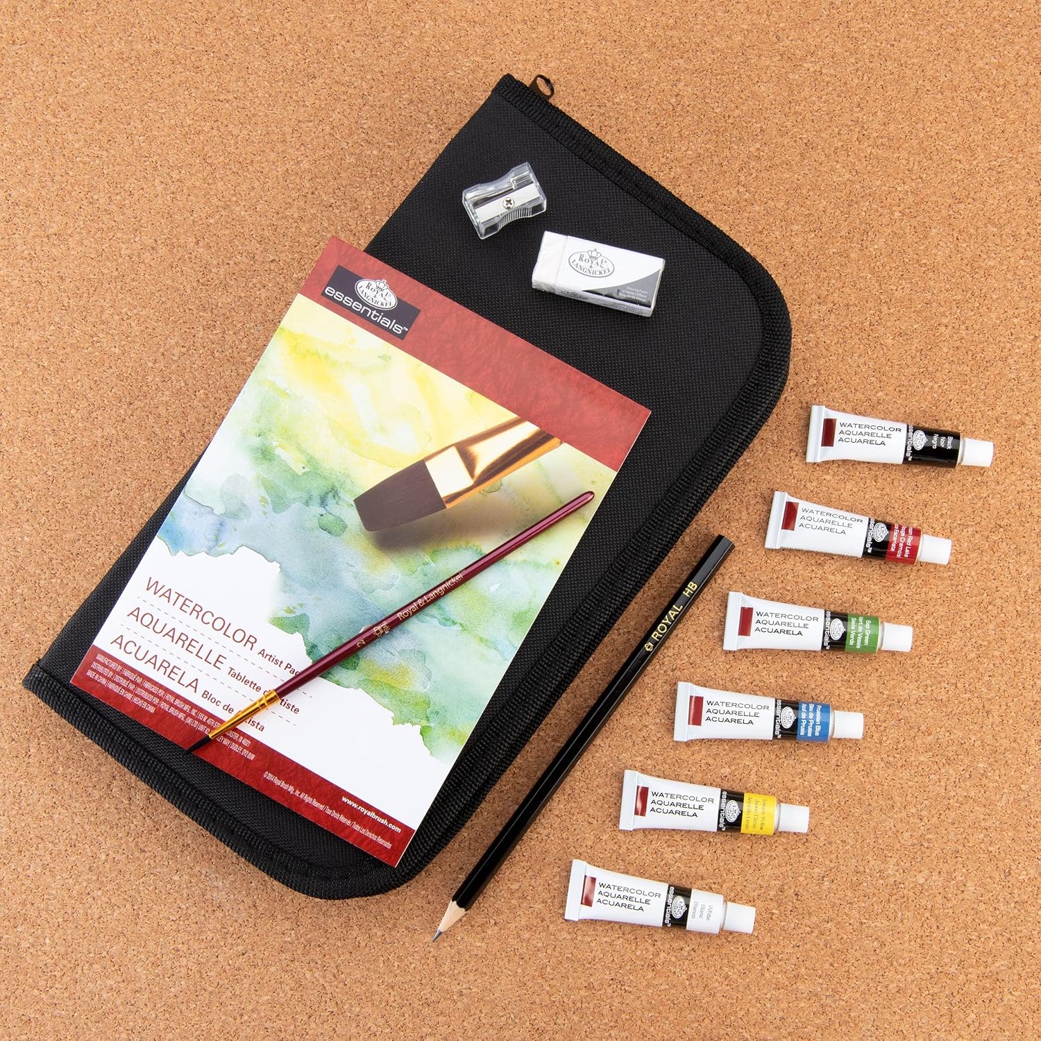 Royal & Langnickel Rset-Kcwp Kc Watercolor Paint Set Keep And Carry (13 Pcs) Arts & Crafts JB-28848_2