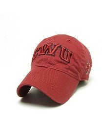 CWU Easy A Baseball Cap JB-29082_CARDINAL