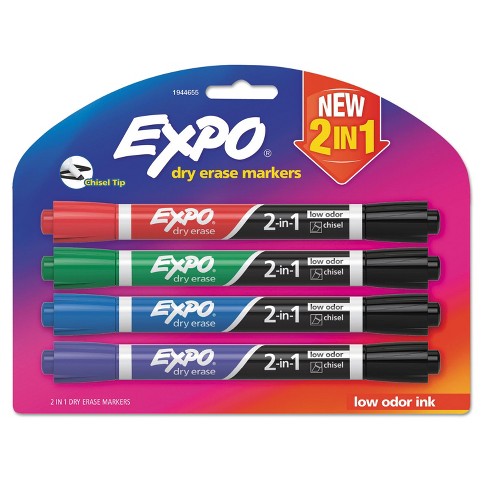 Basics Dual End Expo 4Pk JB-30012