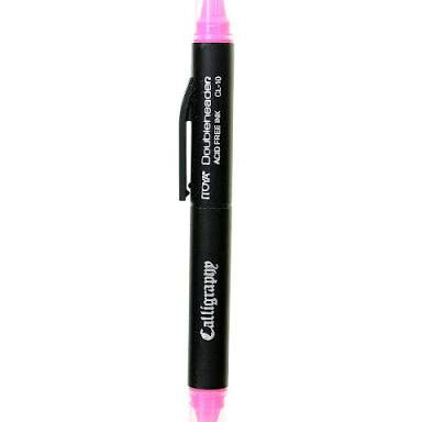 DRAW PINK CALLIGRAPHY PEN DOUBLEHEADER MARKER Arts & Crafts JB-30284_09fa83c9-7320-4477-9560-c640b4c0fba8