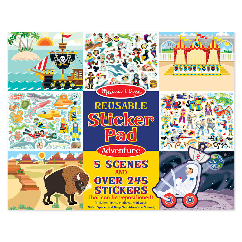 M&D Adventure Reusable Sticker Pad Melissa & Doug JB-30402_db066292-103d-4b45-8f69-9bc57bc84775
