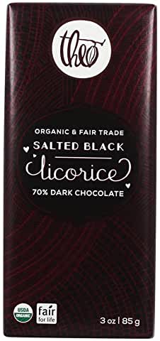 Theo Chocolate Bar - Salted Black Licorice 70% Dark JB-31191_5977ee47-a481-4226-9a9c-c5bcd402428d