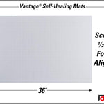 Dahle Vantage 10683 See-Through Premium Self-Healing Cutting Mat, 24"X36", 1/2" JB-31543_1