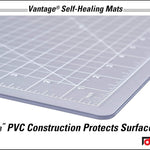 Dahle Vantage 10683 See-Through Premium Self-Healing Cutting Mat, 24"X36", 1/2" JB-31543_6