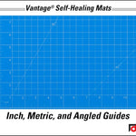 Dahle Vantage 10693 Premium Self-Healing Cutting Mat, 24"X36", 1/2" Grid Arts & Crafts JB-31544_3