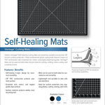 Dahle Vantage 10693 Premium Self-Healing Cutting Mat, 24"X36", 1/2" Grid Arts & Crafts JB-31544_5