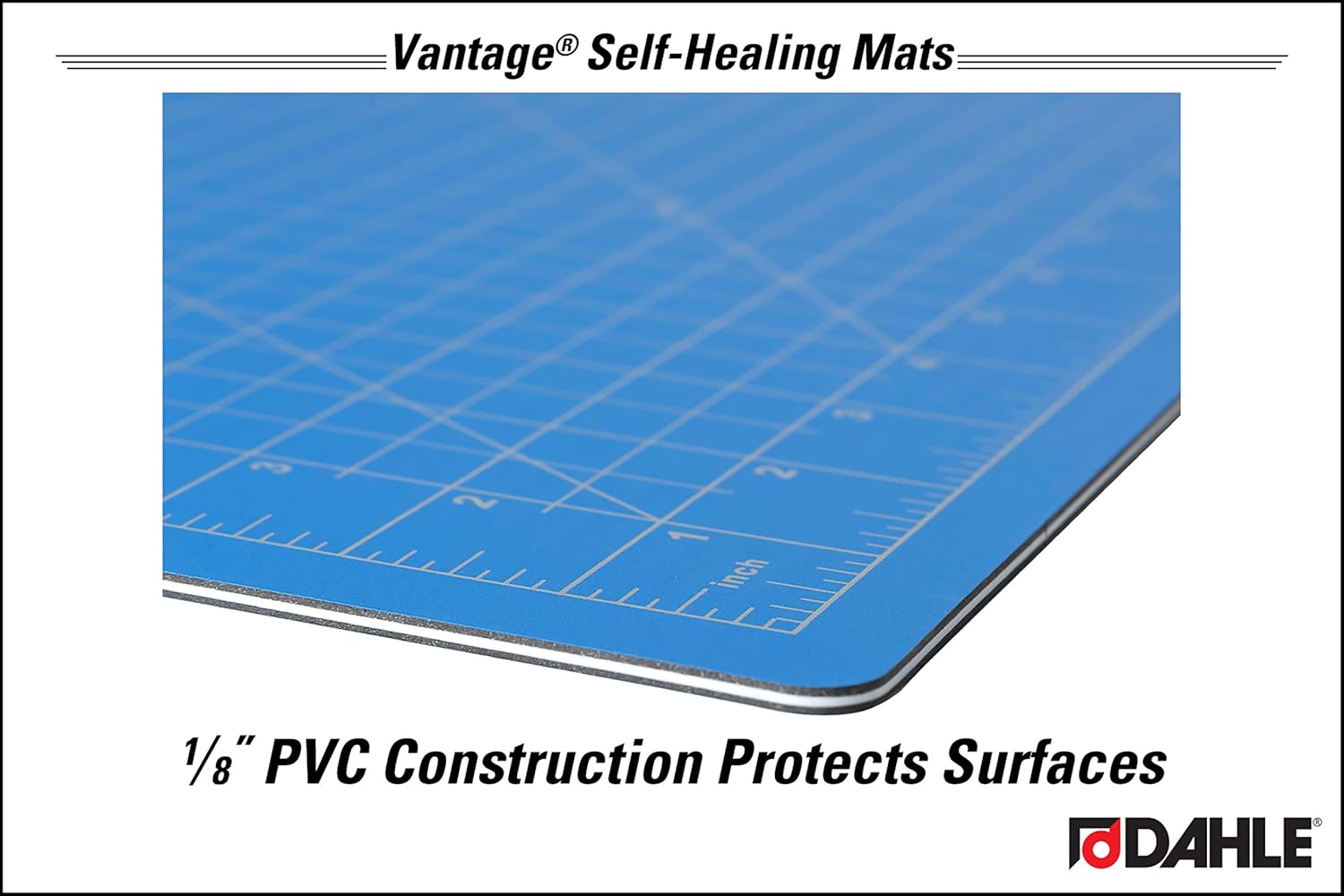 Dahle Vantage 10693 Premium Self-Healing Cutting Mat, 24"X36", 1/2" Grid Arts & Crafts JB-31544_7