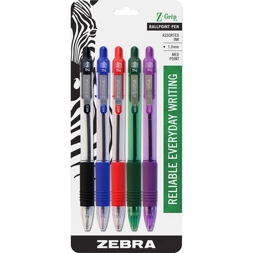Z Grip Ball Point 5Pk JB-31641
