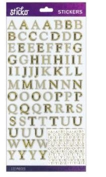 Sticko Alphabet Stickers - Gold Foil Goudy JB-32067_0992ff5c-6a26-4248-a584-4543b8f10885