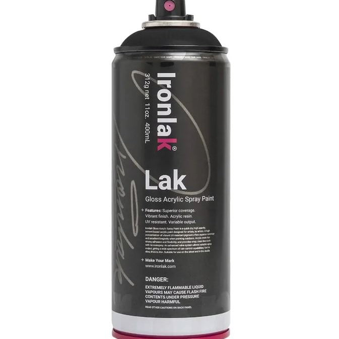 Il Black Techie Spray Paint Ironlak JB-32918_1d37ed9b-0aef-423f-b210-9acacf80dcac