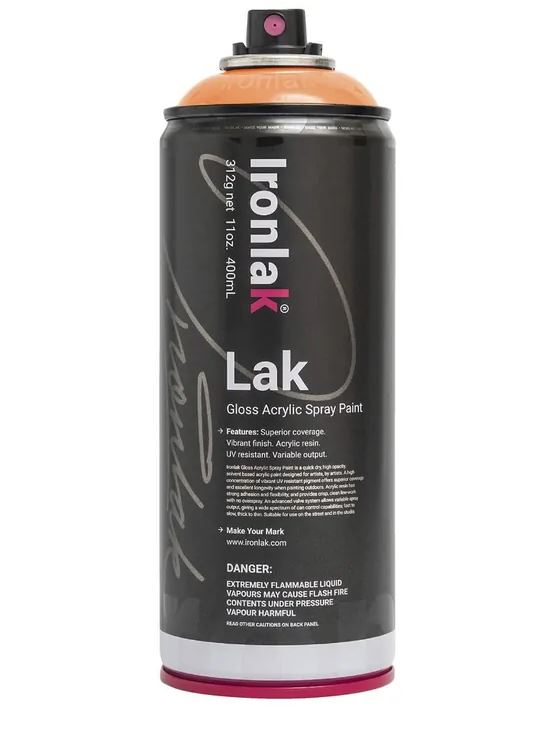 Il Fluoro Orange Spray Paint Ironlak JB-32922_b79811bf-7306-44ea-941c-15c14192588d
