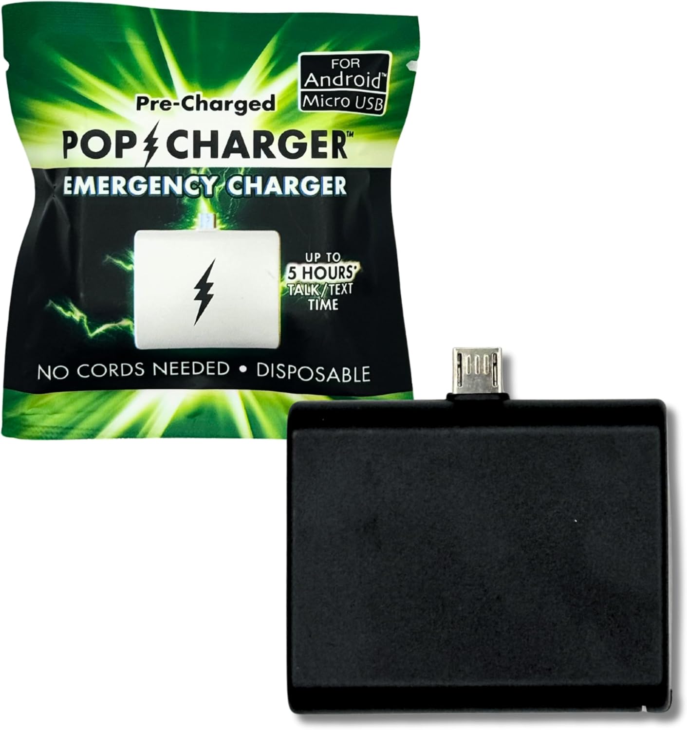 Zorbitz Pop Charger Disposable Emergency Cell Phone Charger 1 Pk JB-33496_b597266b-c738-46e4-ae72-c59b2d99d0d2