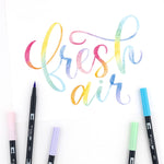 Mark Dual Brush Pen Pastel Tombow 10Pc Set Marker Arts & Crafts JB-33808_7