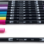 Mark Dual Brush Pen Galaxy Tombow 10Pc Set Marker Arts & Crafts JB-33809_2