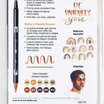 Mark Dual Brush Pens Set Portrait Tombow 10Pc Set Marker Arts & Crafts JB-33811_8
