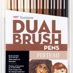 Mark Dual Brush Pens Set Portrait Tombow 10Pc Set Marker Arts & Crafts JB-33811_d0757963-8805-4312-a421-76c64fb321db
