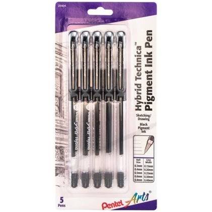 Hybrid Technica Pigment Pen Arts & Crafts JB-34047_a1f3096f-6c26-4f84-97d5-a81a02225bd8