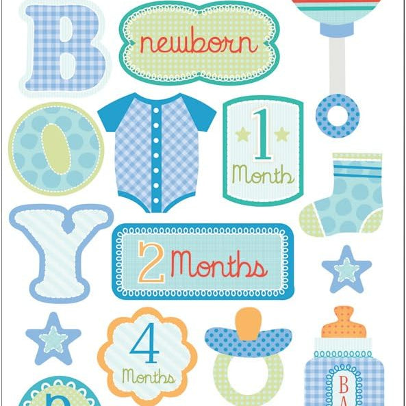 *Flip Pack Baby Boy Stickers JB-34063