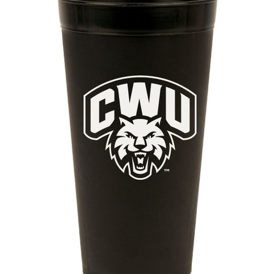 CWU Tumbler With Wildcat Head JB-34143