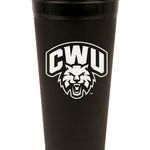 CWU Tumbler With Wildcat Head JB-34143_BLACK_4429a6b8-92d0-46f7-8ae7-2a0c3b78290f