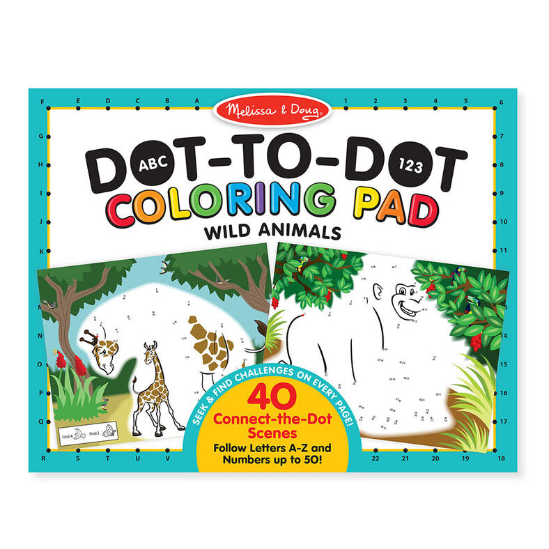 M&D Wild Animals Dot To Dot Melissa & Doug JB-34159_4ccecc2f-a15d-4b16-9a43-d1fa886fbdc1
