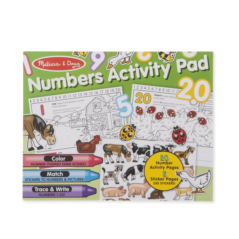 M&D Numbers Activity Pad Melissa & Doug JB-34160_88384103-fc13-40b4-a645-52aaeff18cd2