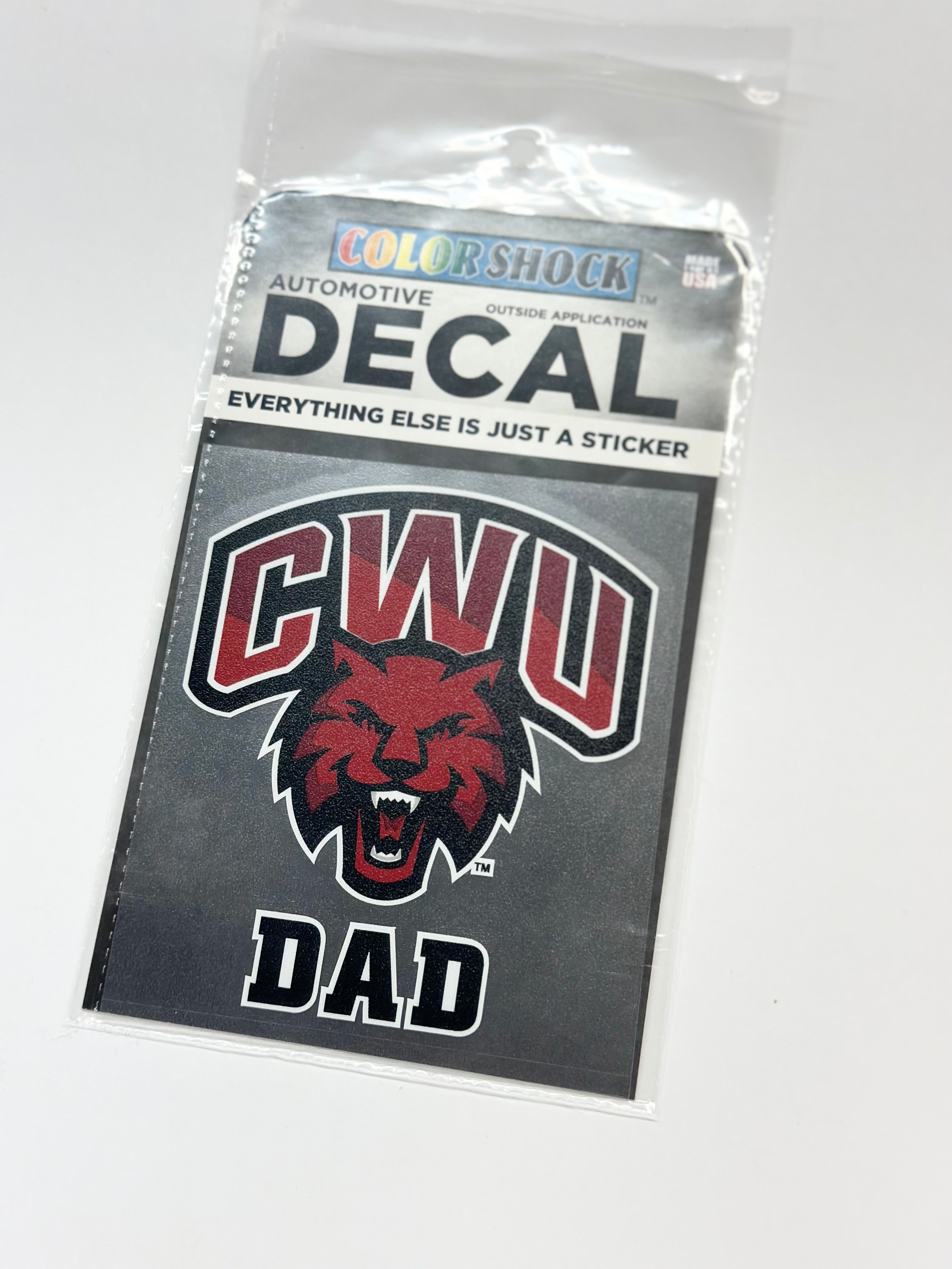 CWU Dad Decal JB-34234_e4b9a137-267b-4705-8a3f-b0a15601f330