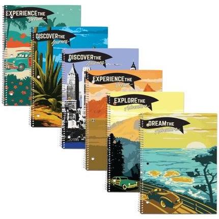 Nb Travel Posters Assorted Book Spiral Notebook JB-34354_7e1c2d9e-a8fe-4d6c-8c2c-f7789c1dc8ab
