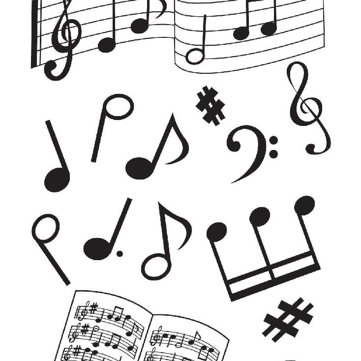 **Music Note Stickers JB-34577