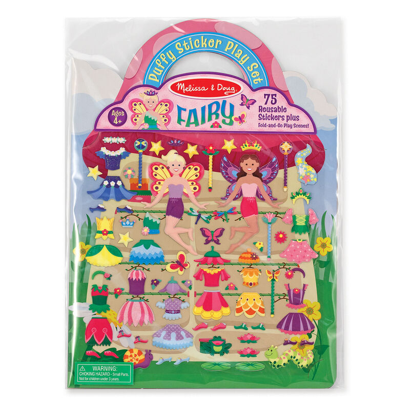 M&D Fairy Puffy Sticker Play Set Melissa & Doug JB-35431_3862f5fb-c6b6-43ad-9f0f-d9583fe7e8ec