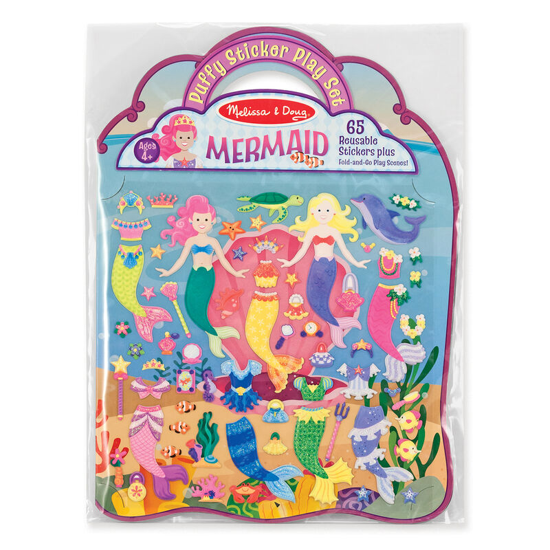 M&D Mermaid Puffy Sticker Play Set Melissa & Doug JB-35444_0ee48b87-42ca-4e15-b3a1-5a23c1ff53f8