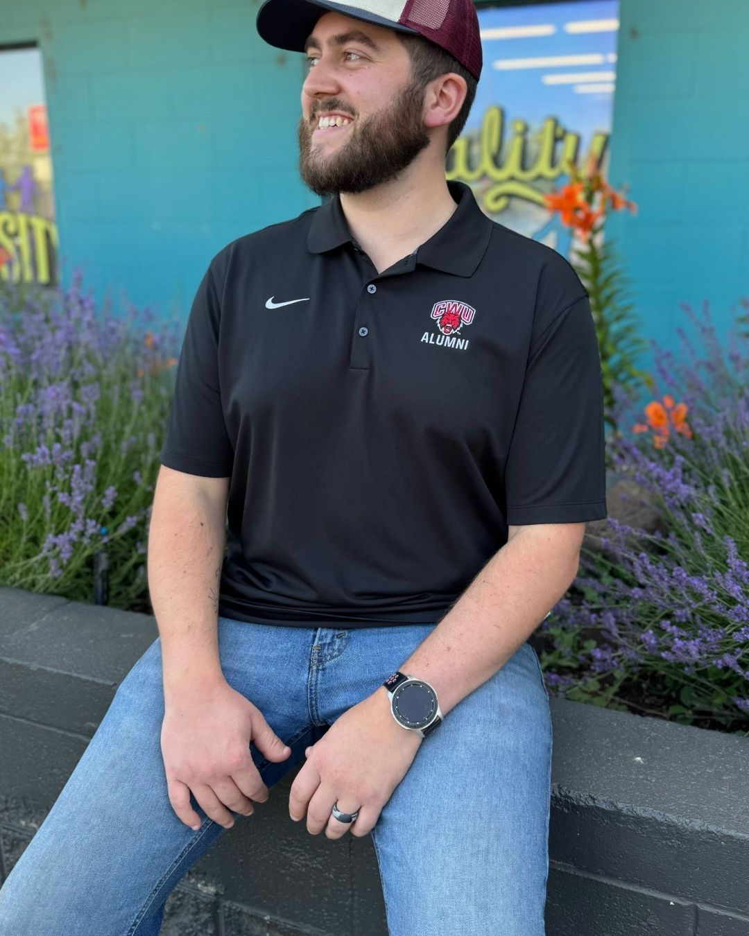 Nike CWU Alumni Embroidered Polo JB-35626