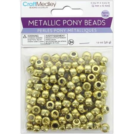 Bead Metalic Gold Pony Bead Pack JB-35862_3cf6c1e0-da7a-4f89-850d-27f8d55771c8