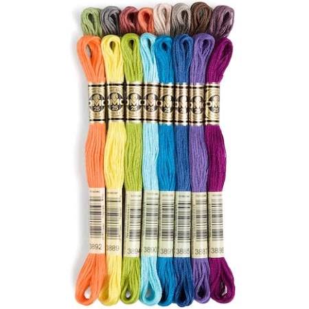 Essentials By Leisure Arts Iris Embroidery Floss Pack Variegated