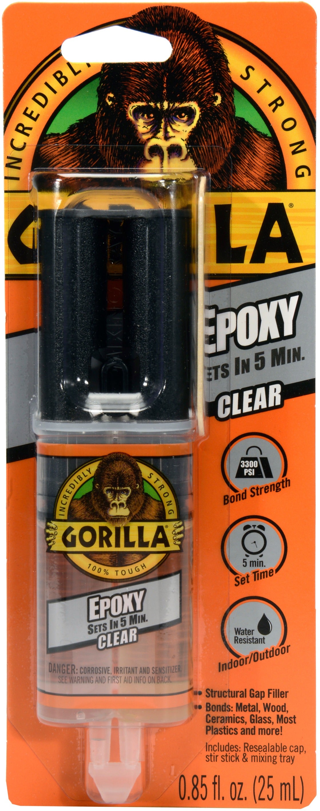Gorilla Glue Epoxy Tube-.85Oz JB-36451