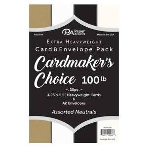 Paper Neutrals Card & Envelope Pack (Box) Arts & Crafts JB-36565_5b4b5dcc-2b70-44c6-af32-d706dd8c77ce