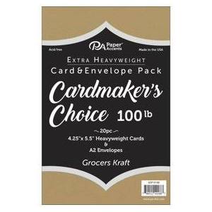 Card Kit Grocers Kraft Card & Envelope (Box) Arts & Crafts JB-36567_16d9ebf6-6ca7-4d5b-b334-03270f17268e