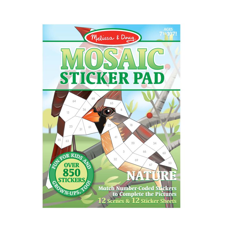 M&D Mosaic Sticker Pad Nature Melissa & Doug JB-36806_608c73ba-c8fb-40c4-98f5-c0e483065030