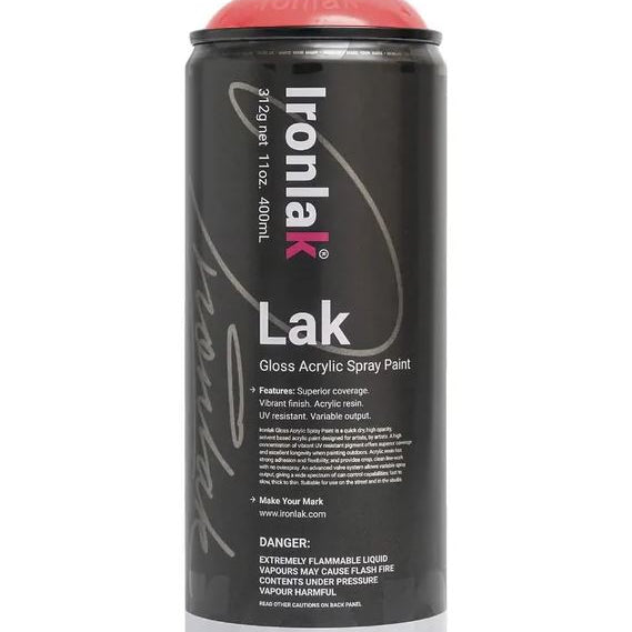 Il Fluoro Red Spray Paint Ironlak JB-36982_e7a037f3-4deb-4f95-9107-87aa87204379