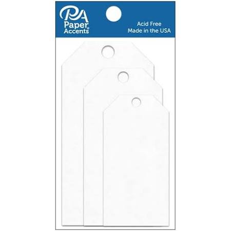 Craft Tags Assort White Paper Craft Tags Arts & Crafts JB-37098_6f5f01ab-7eb4-4f04-99d6-9ec510799382