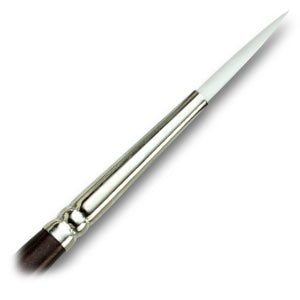 White Taklon Short Liner Paint Brush Arts & Crafts JB-37485_ddf0bc49-e6b9-4ed9-961c-0ce21fb5b621