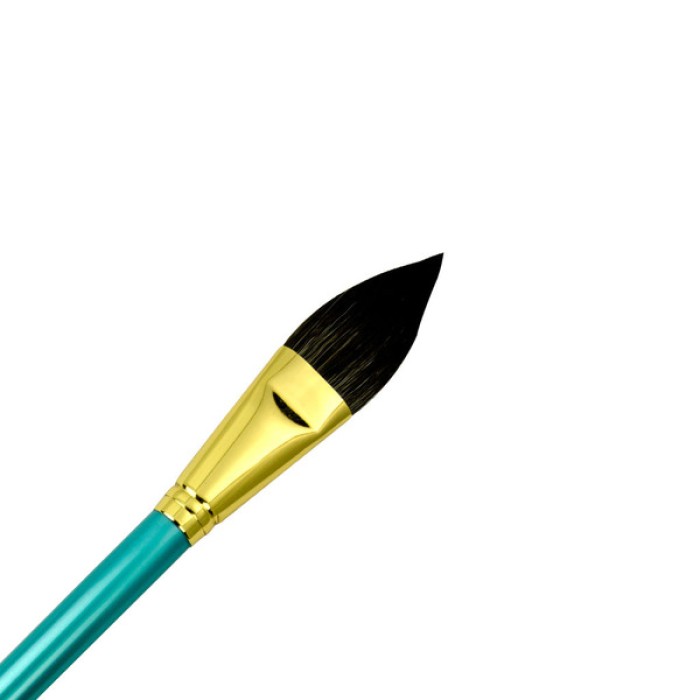 Menta Syn Squirl Pnt Oval 1" Paint Brush JB-37506