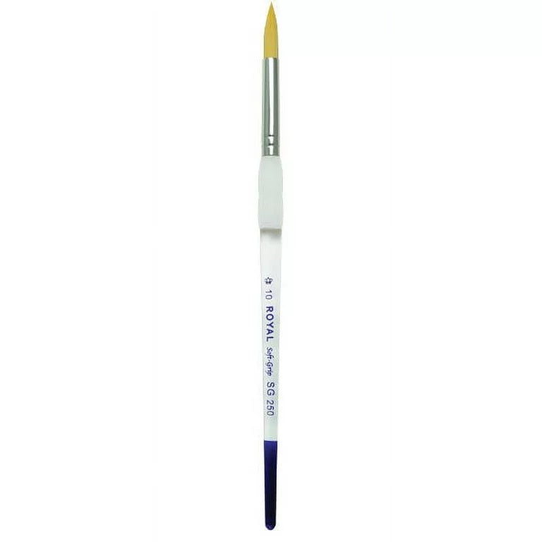 Sg Gold Taklon Round 10 Paint Brush JB-37561