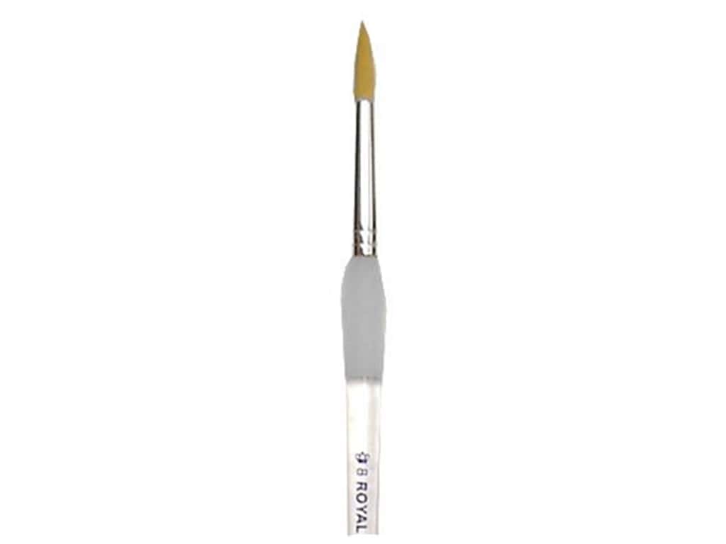 Sg Gold Taklon Round 8 Paint Brush Arts & Crafts JB-37570_c0b7f0f4-322d-47af-bf04-328a5bc34992